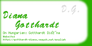 diana gotthardt business card